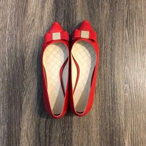 NWOT Cole Haan Red Flats Size 8.5